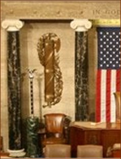 Fasces in US House of Representatives