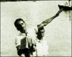 William Branham baptizing 1933