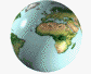 imaginary global earth