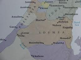 map of Idumea