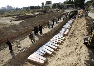 mass graves