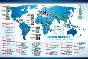 UN Mercator map of world