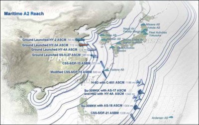 CSBA analysis makes it clear that the target of new military tactics such as Air Sea Battle is China